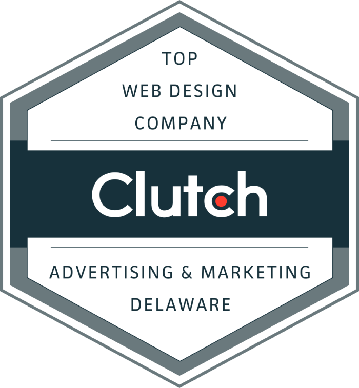 Top Web Design company Delaware, Clutch badge