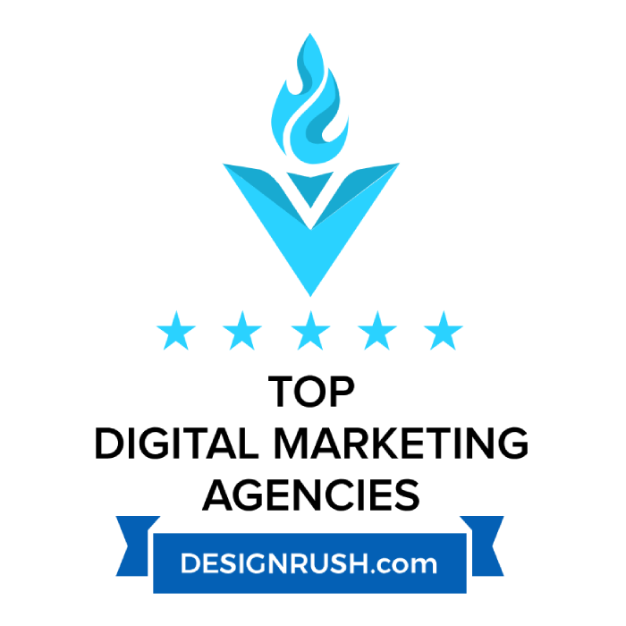 Top Digital Agencies in Delaware, Designrush badge