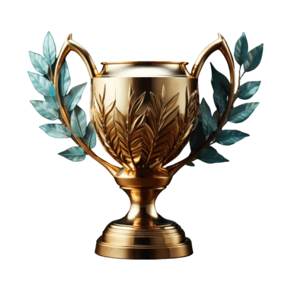 1st-place trophy (cup)