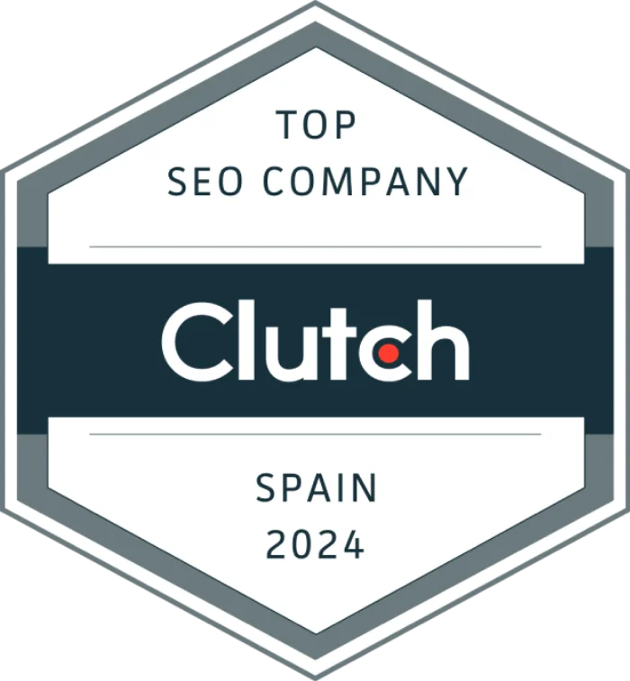 Top SEO company in Spain Clutch badge